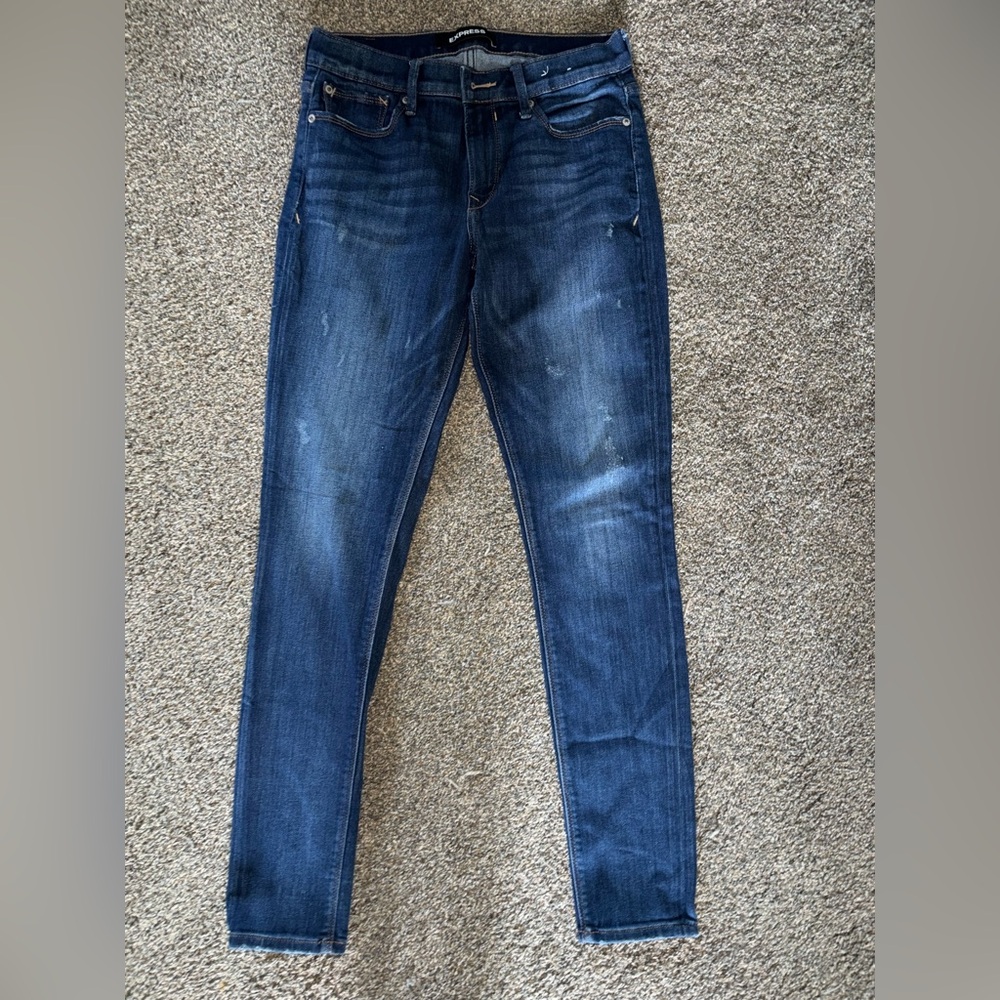 Express Skinny Midrise Jeans